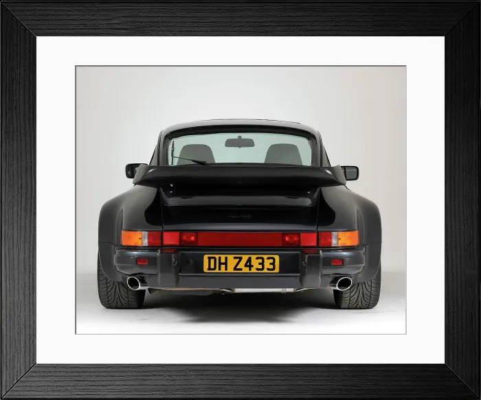 Framed Print : 1988 Porsche 930 Turbo Framed Print : 1988 Porsche 930 Turbo