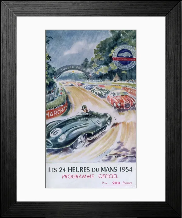 Framed Print : The official programme for Le Mans 24 Hours, 1954 Framed Print : The official programme for Le Mans 24 Hours, 1954
