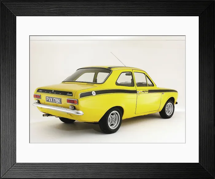 Framed Print : 1972 Ford Escort Mexico Framed Print : 1972 Ford Escort Mexico