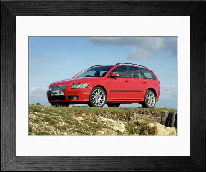 Framed Print : 2005 Volvo V50 T5 Framed Print : 2005 Volvo V50 T5