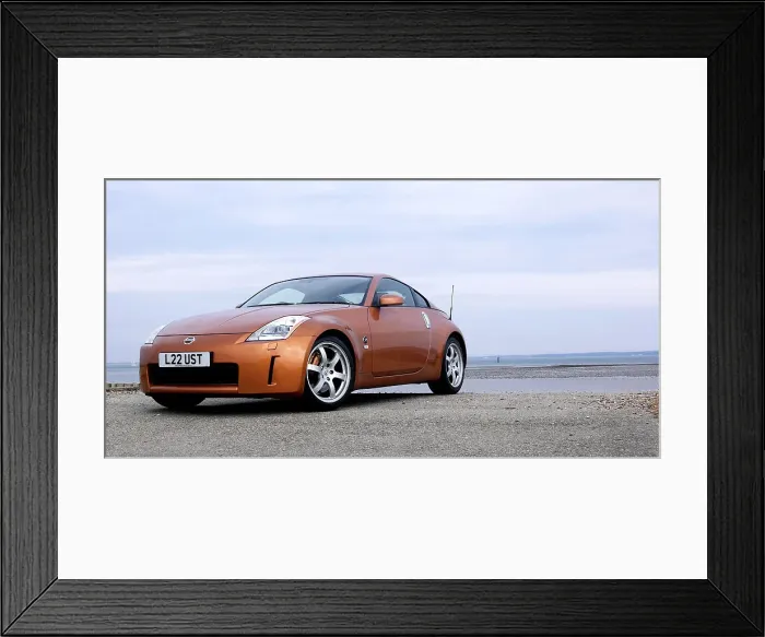 Framed Print : 2004 Nissan 350Z Framed Print : 2004 Nissan 350Z