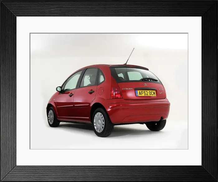 Framed Print : 2005 Citroen C3