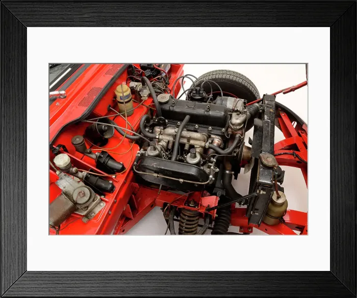 Framed Print : 1966 Triumph Spitfire Mk2 Framed Print : 1966 Triumph Spitfire Mk2