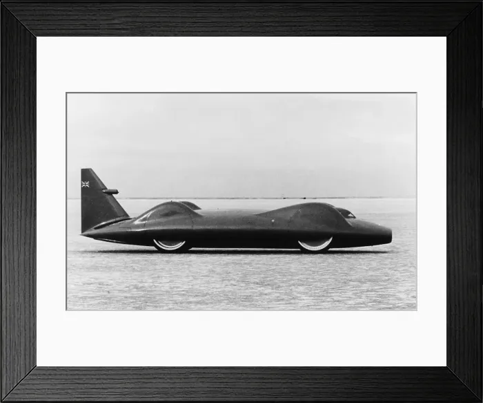Framed Print : The Bluebird CN7 at Lake Eyre, Australia, 1963 Framed Print : The Bluebird CN7 at Lake Eyre, Australia, 1963