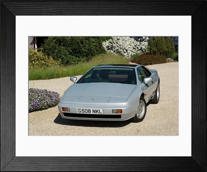 Framed Print : 1989 Lotus Esprit Framed Print : 1989 Lotus Esprit