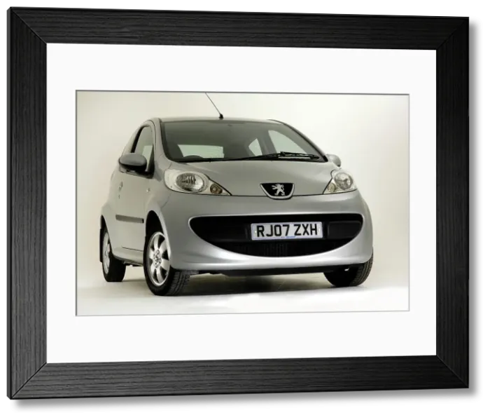 Framed Print : 2007 Peugeot 107 Framed Print : 2007 Peugeot 107