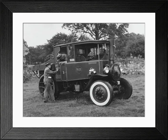 Framed Print : Foden D type steam truck 1932 Framed Print : Foden D type steam truck 1932