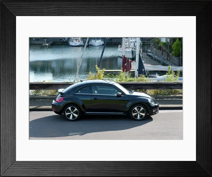 Framed Print : 2012 Volkswagen Beetle Framed Print : 2012 Volkswagen Beetle