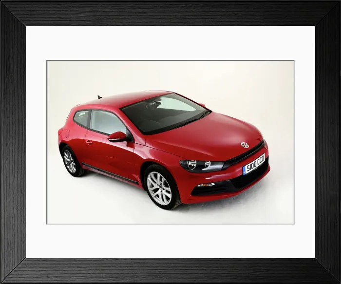 Framed Print : 2010 Volkswagen Scirocco Framed Print : 2010 Volkswagen Scirocco
