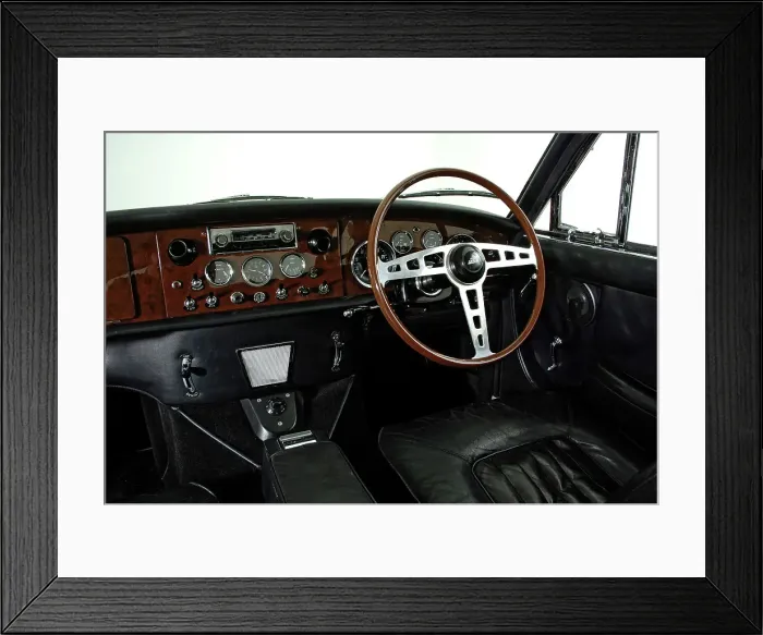 Framed Print : 1965 Jensen CV8 Mk3 Framed Print : 1965 Jensen CV8 Mk3