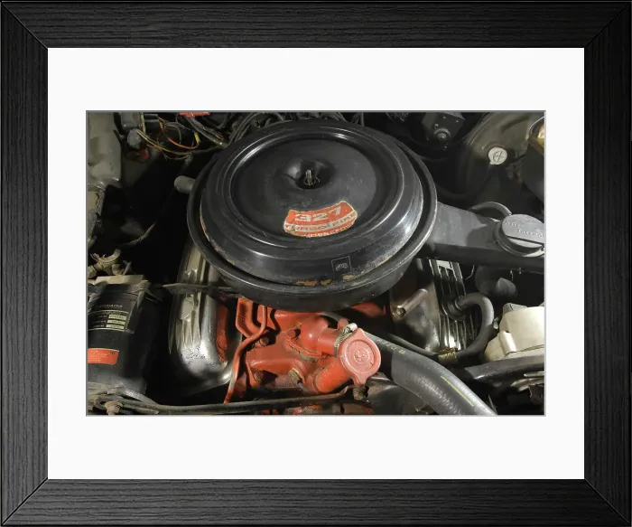 Framed Print : Chevrolet Camaro 327 rally sport Convertible 1968. Artist: Simon Clay Framed Print : Chevrolet Camaro 327 rally sport Convertible 1968. Artist: Simon Clay