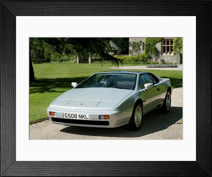 Framed Print : 1989 Lotus Esprit Framed Print : 1989 Lotus Esprit