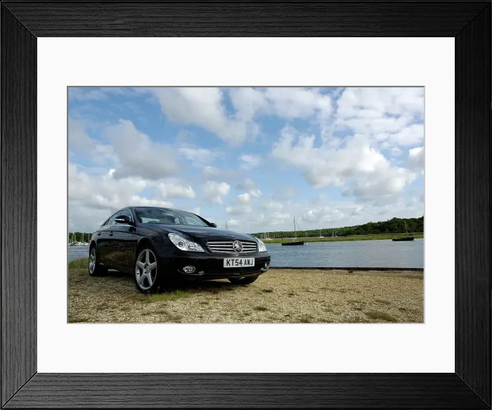 Framed Print : 2005 Mercedes Benz CLS500 Framed Print : 2005 Mercedes Benz CLS500