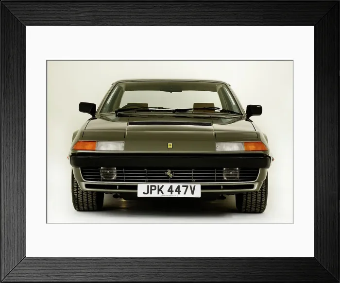 Framed Print : 1980 Ferrari 400i Framed Print : 1980 Ferrari 400i