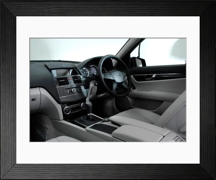 Framed Print : 2009 Mercedes Benz C200 Framed Print : 2009 Mercedes Benz C200