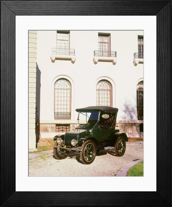 Framed Print : 1913 Baker Electric