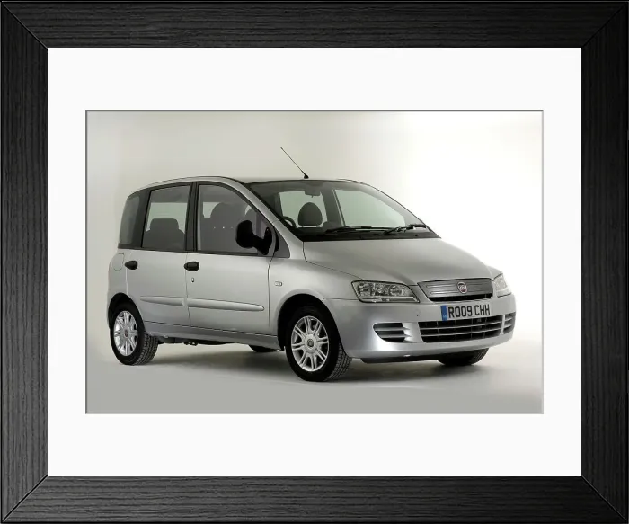 Framed Print : 2009 Fiat Multipla Framed Print : 2009 Fiat Multipla