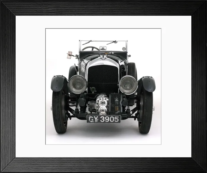 Framed Print : 1930 Bentley 4.5 litre blower Framed Print : 1930 Bentley 4.5 litre blower