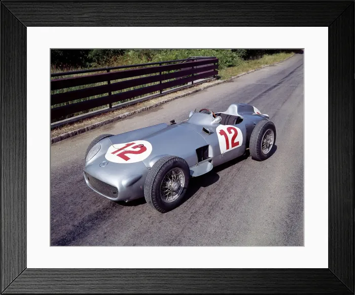 Framed Print : 1954 Mercedes W196