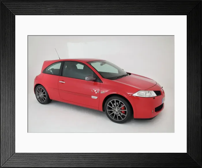 Framed Print : 2007 Renault Megane Sport Framed Print : 2007 Renault Megane Sport