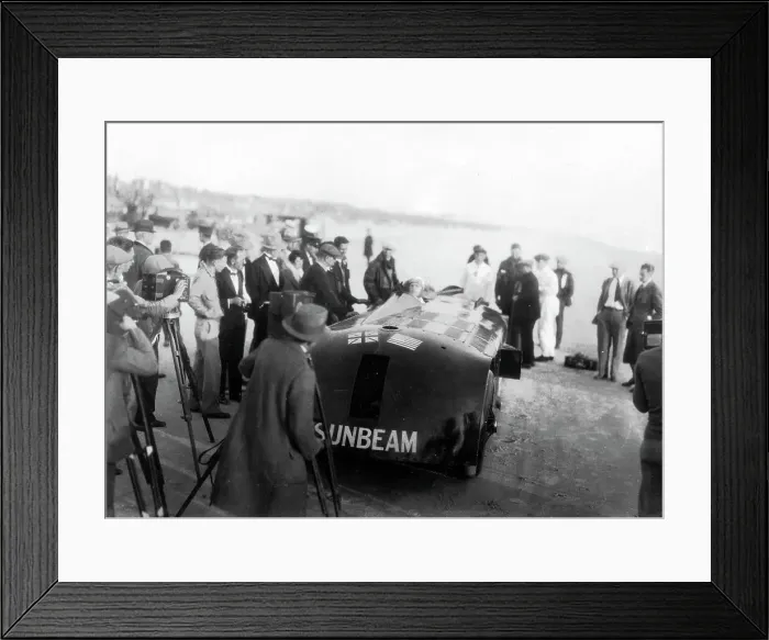 Framed Print : Sunbeam 1000hp World Land speed record attempt at Daytona 1927 Framed Print : Sunbeam 1000hp World Land speed record attempt at Daytona 1927
