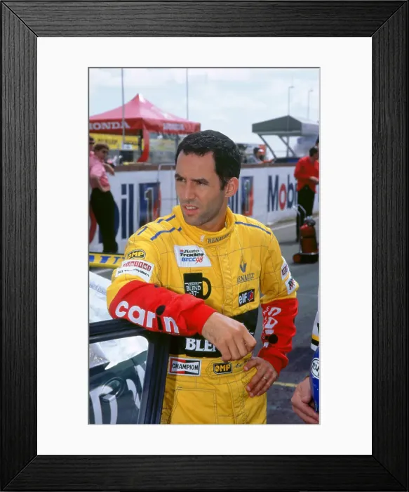 Framed Print : Alain Menu.British touring car driver Framed Print : Alain Menu.British touring car driver