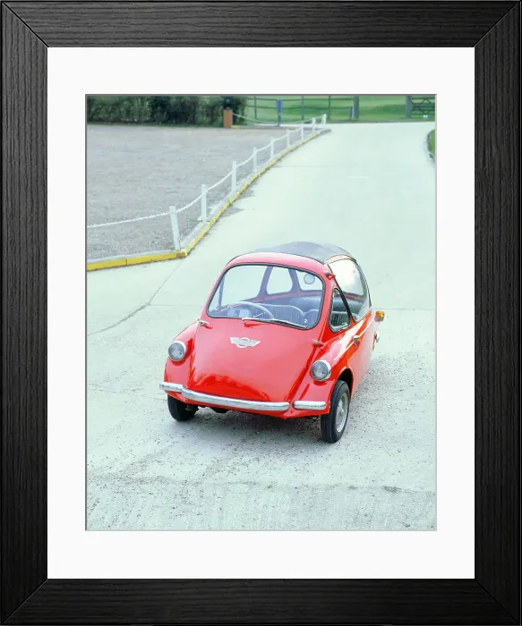Framed Print : 1962 Trojan 200 Heinkel bubble car Framed Print : 1962 Trojan 200 Heinkel bubble car
