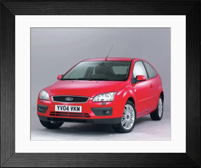 Framed Print : 2004 Ford Focus Framed Print : 2004 Ford Focus