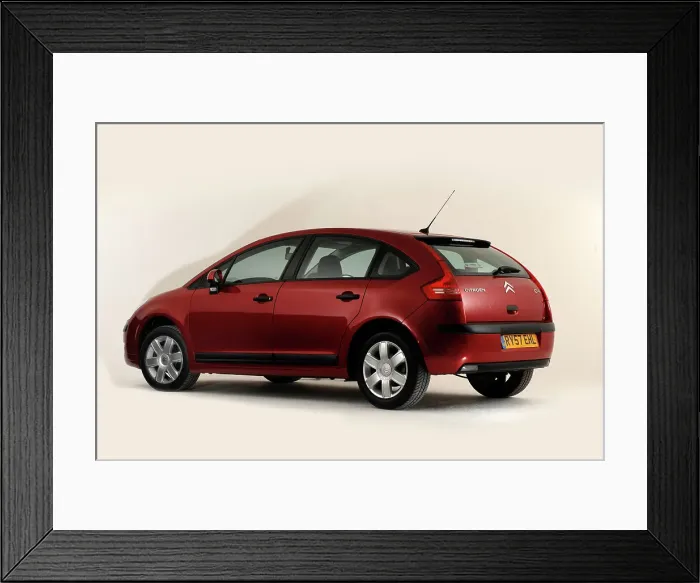 Framed Print : 2007 Citroen C4 Framed Print : 2007 Citroen C4