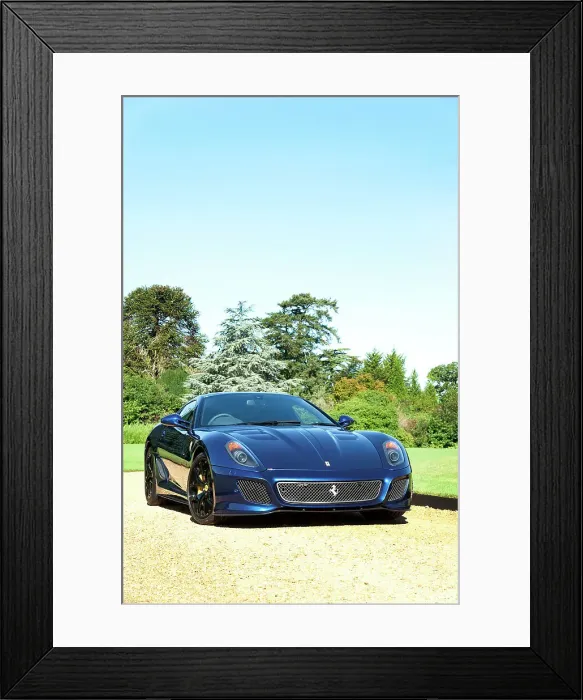 Framed Print : 2010 Ferrari 599 GTO Framed Print : 2010 Ferrari 599 GTO