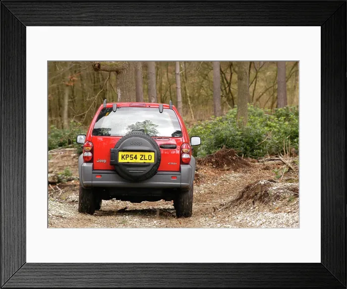 Framed Print : 2004 Jeep Cherokee Framed Print : 2004 Jeep Cherokee