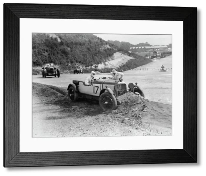 Framed Print : 1929 Lagonda 2 litre, Brooklands, Surrey, (1930s?) Framed Print : 1929 Lagonda 2 litre, Brooklands, Surrey, (1930s?)