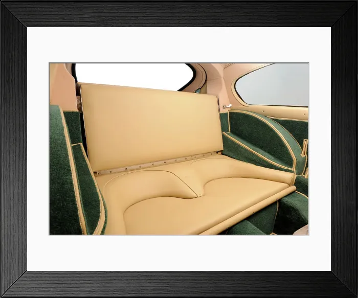 Framed Print : Aston Martin DB2-4 works 1956. Artist: Simon Clay Framed Print : Aston Martin DB2-4 works 1956. Artist: Simon Clay