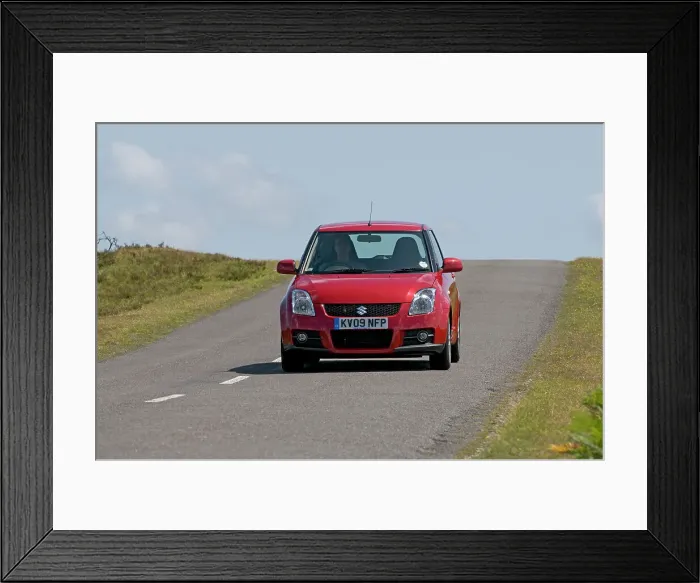 Framed Print : 2009 Suzuki Swift Sport Framed Print : 2009 Suzuki Swift Sport
