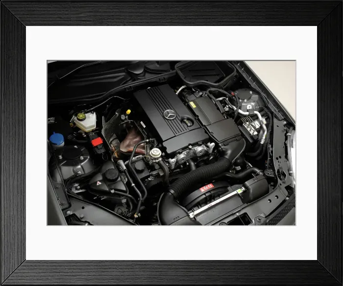 Framed Print : 2010 Mercedes Benz SLK 200 Framed Print : 2010 Mercedes Benz SLK 200