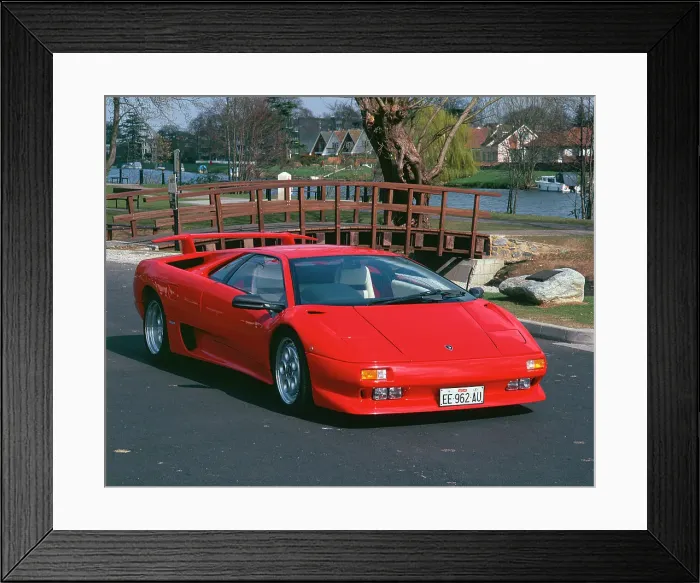 Framed Print : 1993 Lamborghini Diablo Framed Print : 1993 Lamborghini Diablo