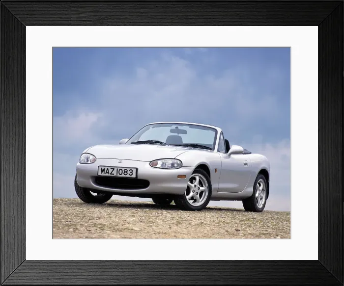 Framed Print : 1999 Mazda MX5 Framed Print : 1999 Mazda MX5