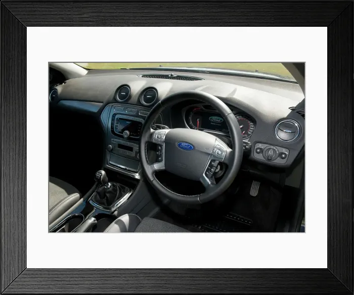 Framed Print : 2009 Ford Mondeo Tdci Estate Framed Print : 2009 Ford Mondeo Tdci Estate