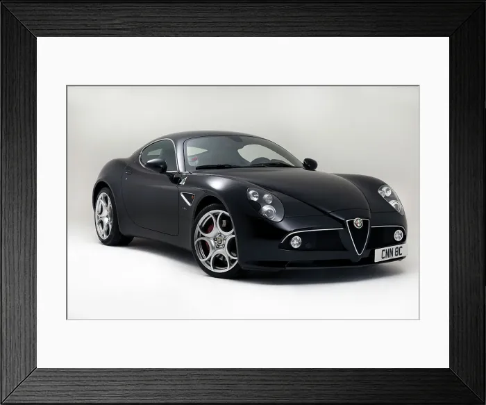 Framed Print : 2010 Alfa Romeo 8C Competizione Framed Print : 2010 Alfa Romeo 8C Competizione