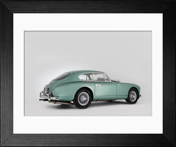 Framed Print : Aston Martin DB2-4 works 1956. Artist: Simon Clay Framed Print : Aston Martin DB2-4 works 1956. Artist: Simon Clay