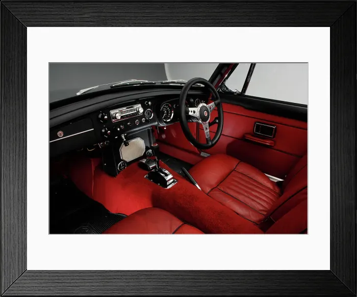Framed Print : 1968 MG C GT Framed Print : 1968 MG C GT
