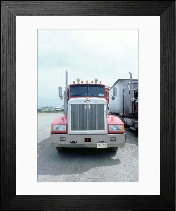 Framed Print : Peterbilt truck Framed Print : Peterbilt truck