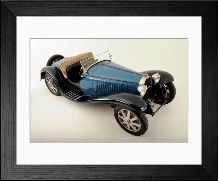 Framed Print : Bugatti type 55 1932. Artist: Simon Clay Framed Print : Bugatti type 55 1932. Artist: Simon Clay