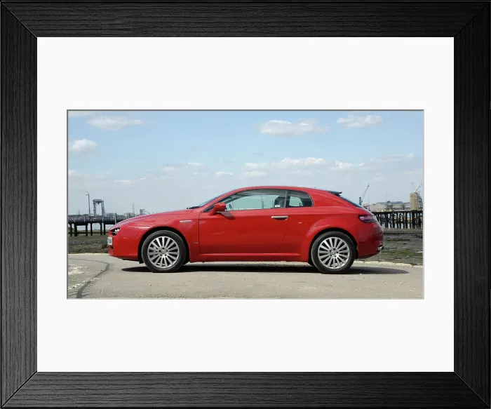 Framed Print : 2007 Alfa Romeo Brera Framed Print : 2007 Alfa Romeo Brera