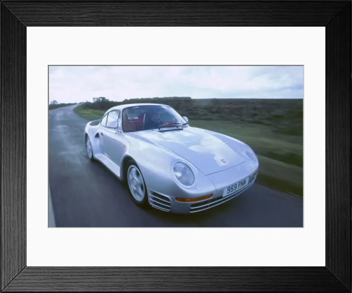 Framed Print : 1988 Porsche 959 Framed Print : 1988 Porsche 959