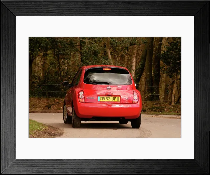 Framed Print : 2003 Nissan Micra Dci Framed Print : 2003 Nissan Micra Dci