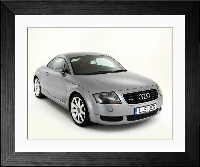 Framed Print : 2001 Audi TT Coupe Framed Print : 2001 Audi TT Coupe