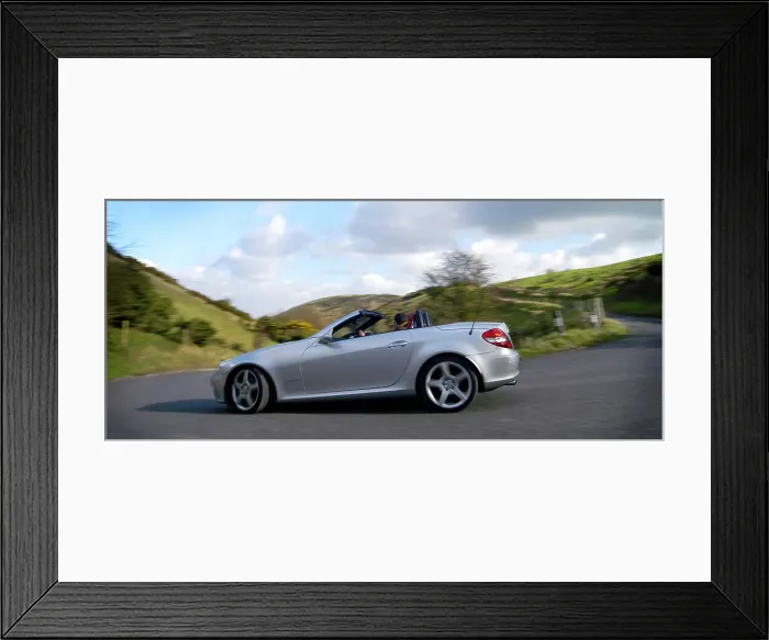 Framed Print : 2004 Mercedes Benz SLK 200K Framed Print : 2004 Mercedes Benz SLK 200K
