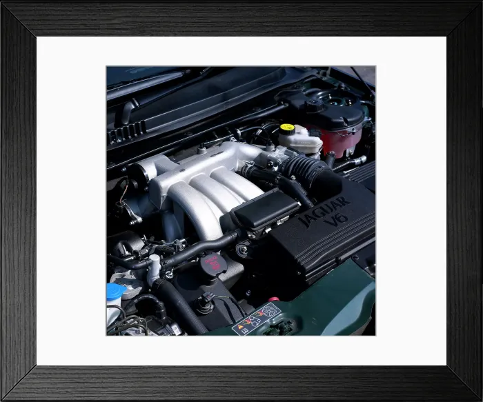 Framed Print : 2003 Jaguar X Type Sport Estate