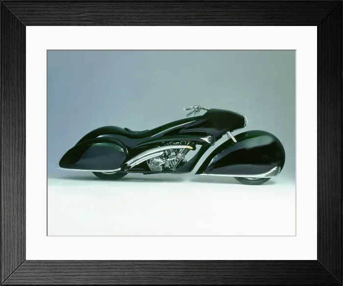 Framed Print : 1996 Harley Davidson by Battistinis custom conversions Framed Print : 1996 Harley Davidson by Battistinis custom conversions